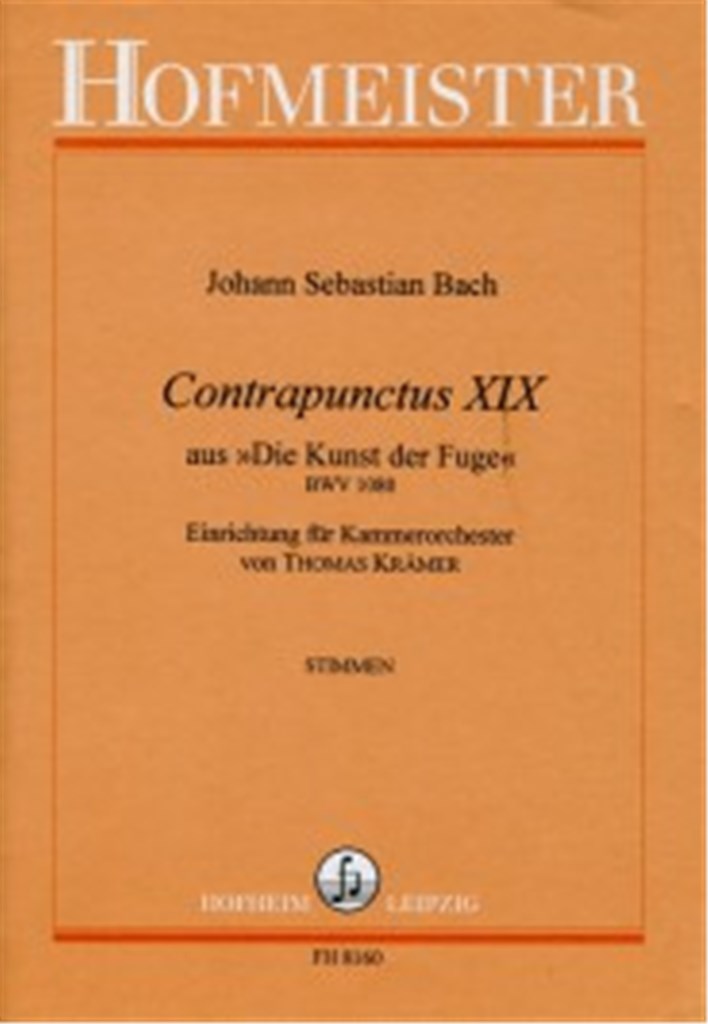 Contrapunctus XIX aus Die Kunst der Fuge